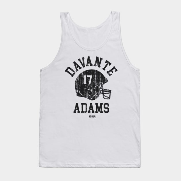 Davante Adams Las Vegas Helmet Font Tank Top by TodosRigatSot